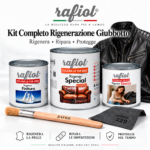 Kit Rigenerazione Giubbotto in Pelle ed Ecopelle – Rigener Special Rafiol + Finitura + Stucco